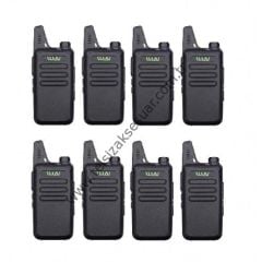 WLN CAFE TELSİZİ 8'Lİ SET