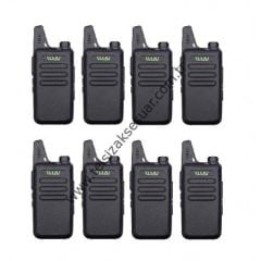 WLN RESTAURANT TELSİZİ 8'Lİ SET