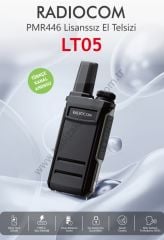 RADIOCOM LT05 PMR446 LİSANSSIZ EL TELSİZİ