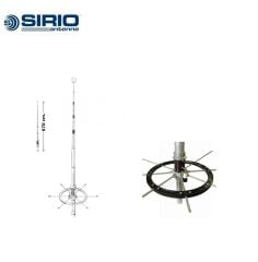 Sirio Blizzard 2700 CB Çatı Anteni  (26.4-28.4 Mhz) 10M-HAM 3000W