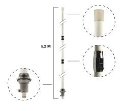 Diamond X-510N Dual Band Sabit Anten
