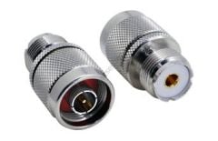 Uhf Dişi/N Type Erkek Ara Konnektör I Yaesu Adaptör Konnektör