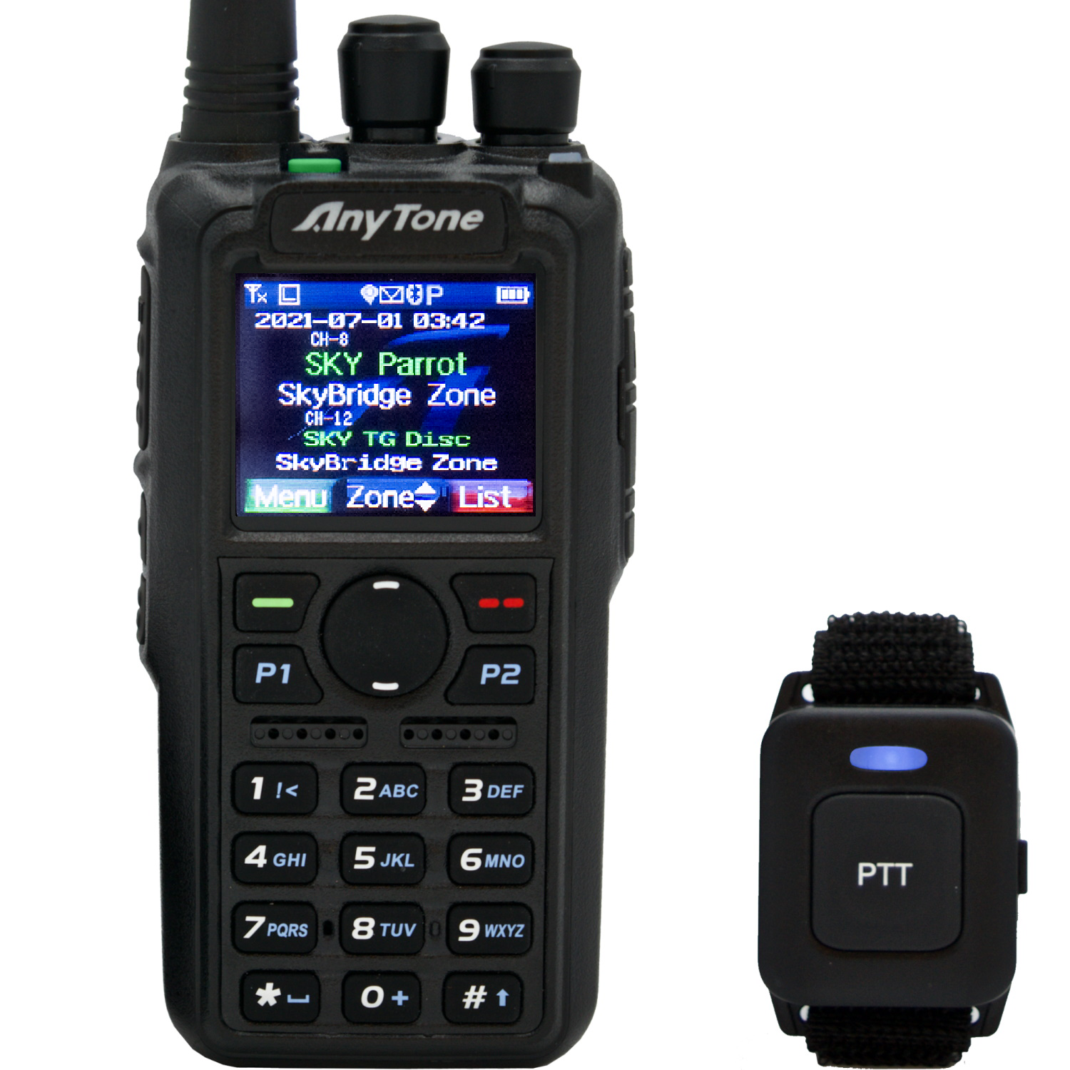 ANYTONE AT-D878 UV II PLUS DMR DUAL BAND EL TELSİZİ