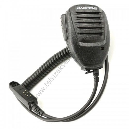 BAOFENG UV9R+/UV9R/BF-9700/A58/BF-5RWP YAKA MİKROFONU YAN PİNLİ