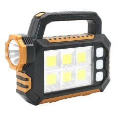 Power Gold PG-100 Su Geçirmez USB ve Solar Şarjlı Çadır Kamp Feneri