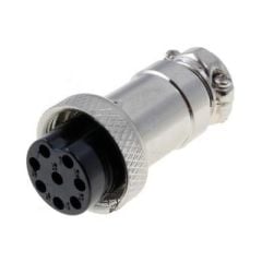 8 Pin Mikrofon Soketi - 8-Pin 16mm - Dişi