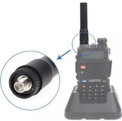 Baofeng Dual Band Silikon Esnek Anten 7 cm