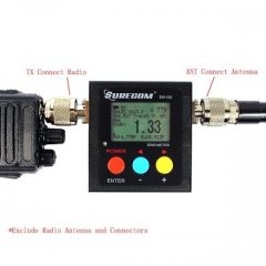 SURECOM SW-102 DUAL BAND SWR METRE/WATTMETRE