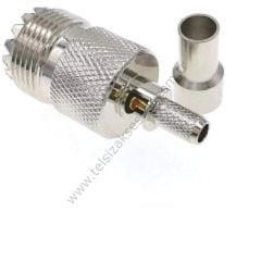 UHF DİŞİ SIKMA KONNEKTÖR  I UHF S0239 FEMALE RG 58 (KENWOOD KONNEKTÖR)