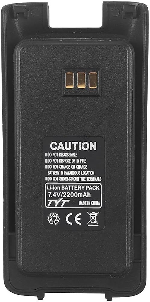 TYT MD-390 Batarya 2200 mAh  I   TYT LB-75L Battery  I  TYT BATARYA