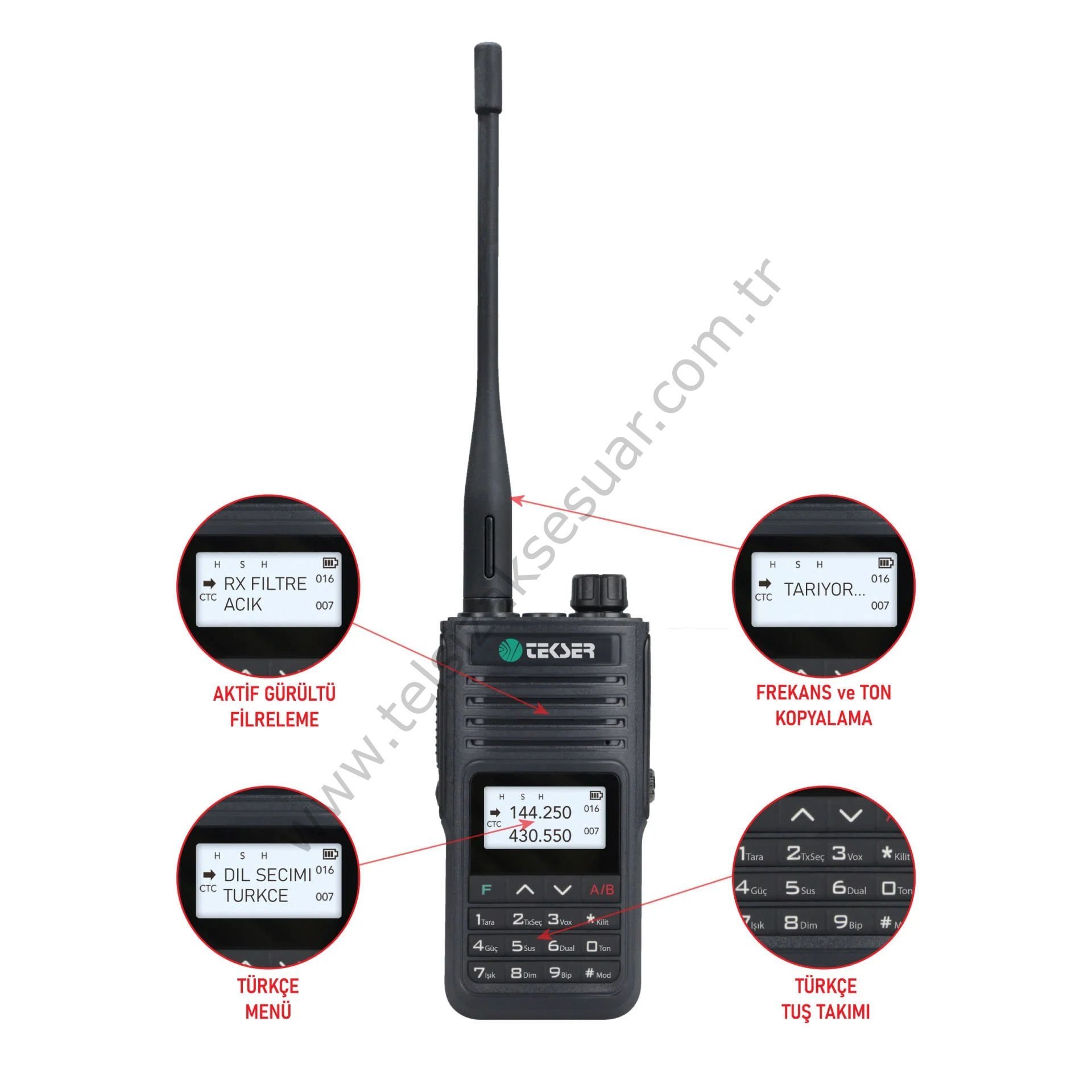 TYT TH-UV99 VHF/UHF DUAL BAND EL TELSİZİ