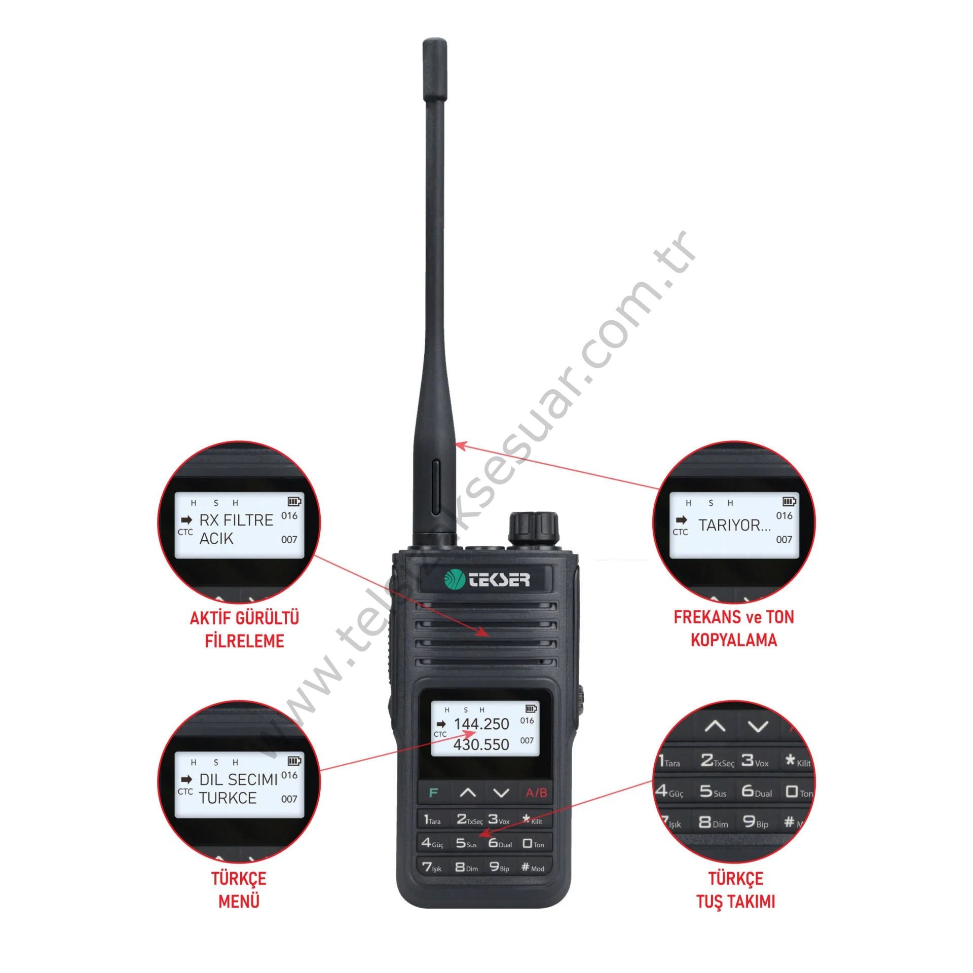 TYT TH-UV99 VHF/UHF DUAL BAND EL TELSİZİ