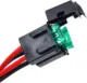 12 AWG 4-pin  DC Güç  Uzatma Kablosu  I   Yaesu radyo FT-450D FT-891 FT-991 FT950 FTDX-1200 Kenwood TS-480 TS-890s Icom IC-7000