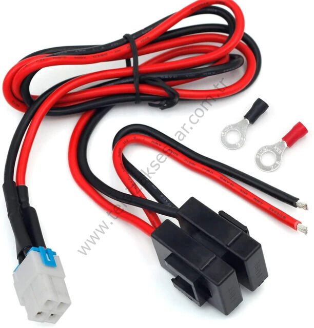 12 AWG 4-pin  DC Güç  Uzatma Kablosu  I   Yaesu radyo FT-450D FT-891 FT-991 FT950 FTDX-1200 Kenwood TS-480 TS-890s Icom IC-7000