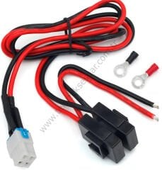 12 AWG 4-pin  DC Güç  Uzatma Kablosu  I   Yaesu radyo FT-450D FT-891 FT-991 FT950 FTDX-1200 Kenwood TS-480 TS-890s Icom IC-7000