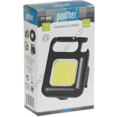 Panther Pt-909 USB Şarjlı Mıknatıslı Led Fener