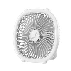 Powermaster PM-21882 Masaüstü USB'li Led'li Beyaz Fan Vantilatör