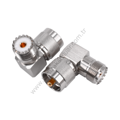 UHF Dişi Erkek L Konnektör