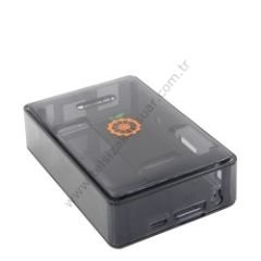 Orange Pi PC Plus için Siyah Case  Orange Pi PC Plus modeli ile uyumlu siyah renkte şeffaf muhafaza kutusudur.