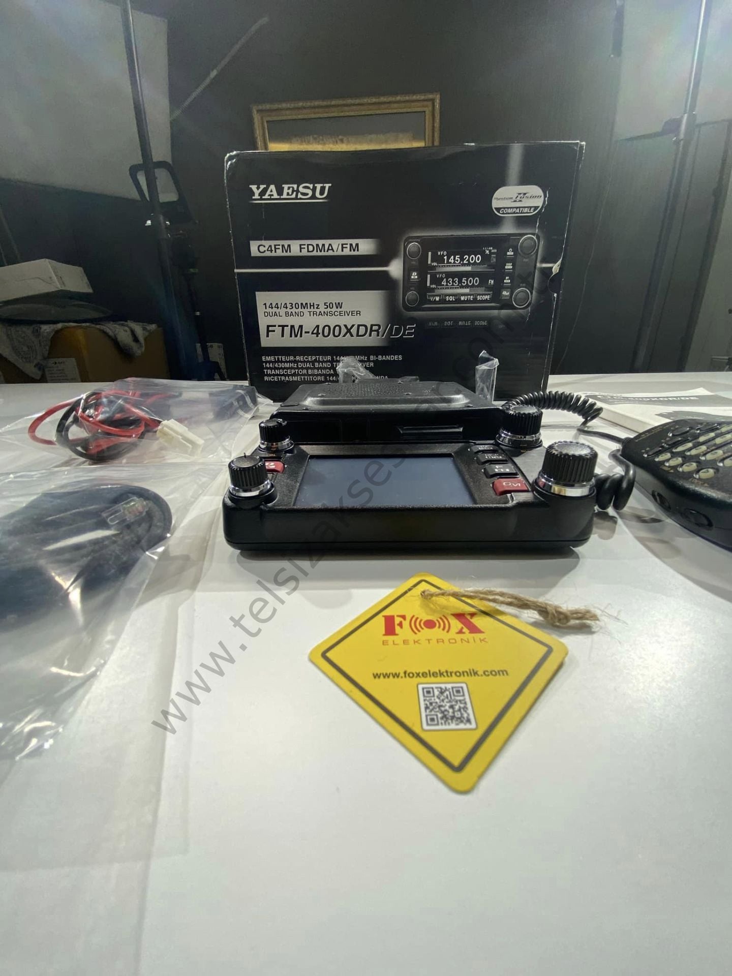 Yaesu FTM-400 XDR Dual Band Araç Telsizi | Telsiz Aksesuar