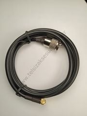 SMA Erkek Konnektör 90 Derece  - UHF Erkek Ara Kablo 1.5 Metre
