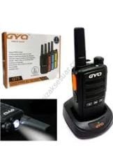 GYQ Q75 PMR El Telsizi 15 Km Mesafeli Siyah