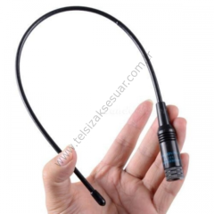 ﻿NAGOYA NA-771 DUAL BAND VHF/UHF(136/174-400/470 MHz) EL TELSİZİ ANTENİ SMA ERKEK