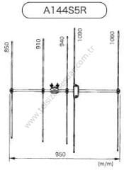 DİAMOND A144S5R VHF ANTEN
