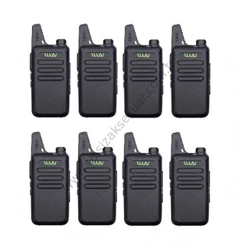 WLN PMR EL TELSİZİ 8'Lİ SET