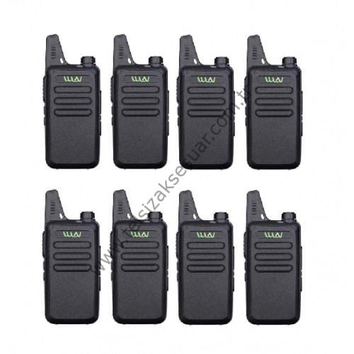 WLN ÇAYCI TELSİZİ 8'Lİ SET