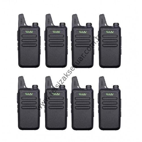 WLN CAFE TELSİZİ 8'Lİ SET