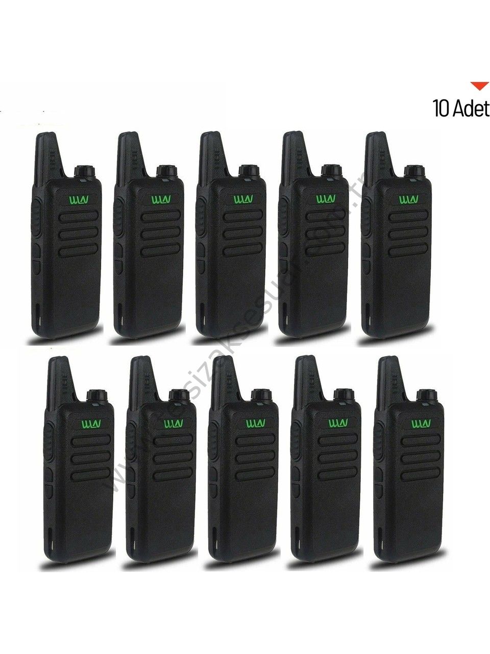 WLN PMR EL TELSİZİ 10'LU SET