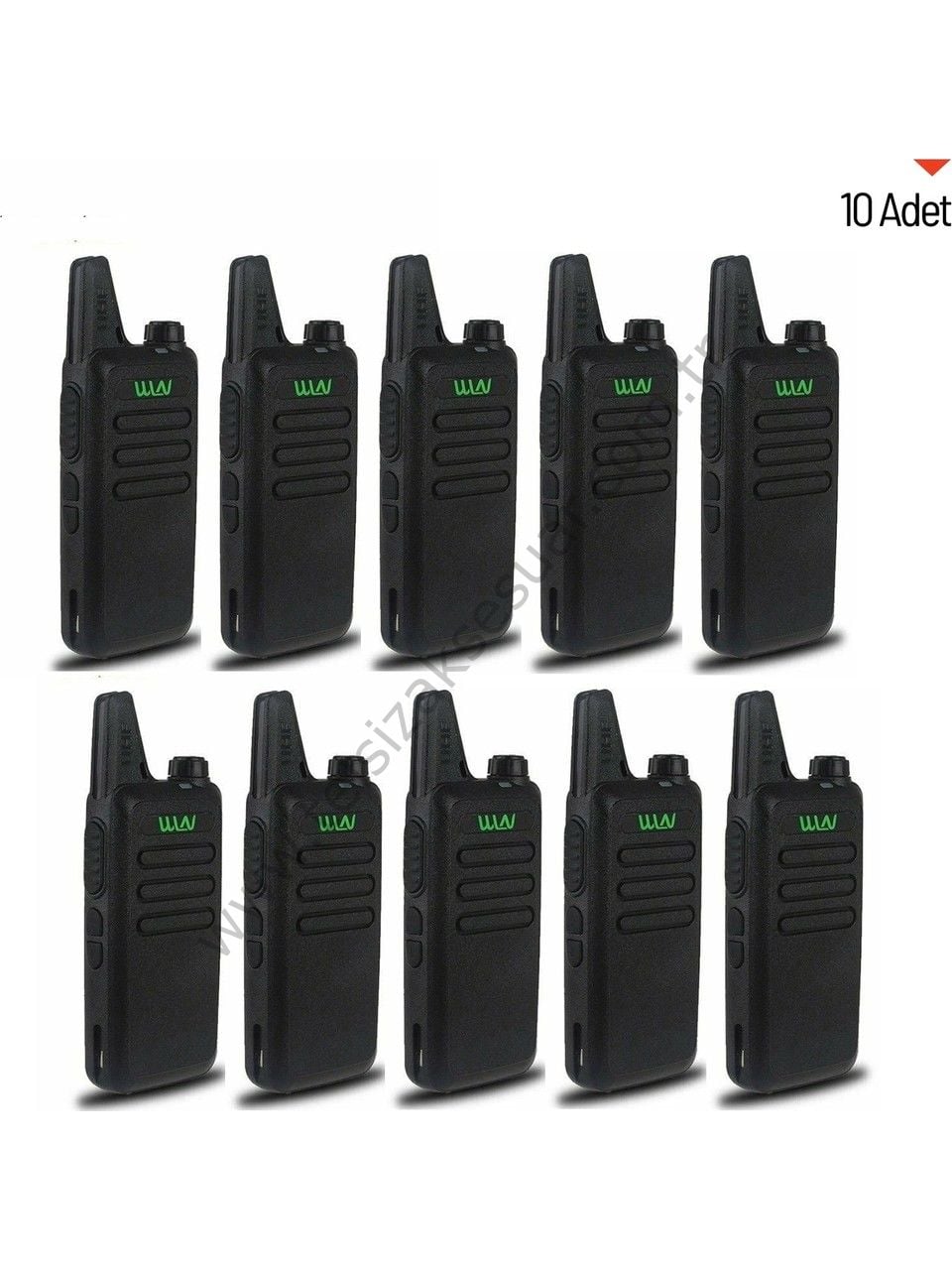 WLN PMR EL TELSİZİ 10'LU SET