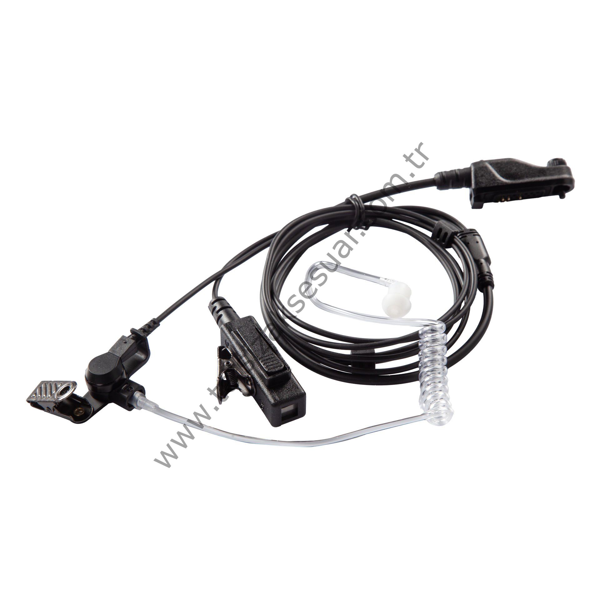 Aselsan 3700 Akustik Siyah Telsiz Kulaklığı