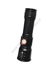 Panther PT-4060 USB Şarjlı Metal El Feneri 1000 Lümen