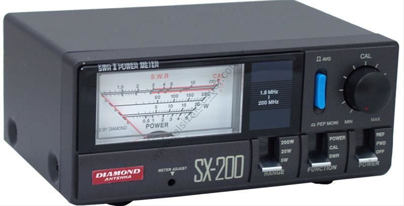 Diamond SX-200 HF-VHF SWR Watt Metre