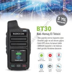 Radiocom BT30 BAS KONUŞ EL TELSİZİ