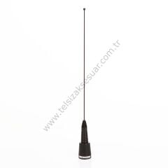 Polis anteni-Emniyet Anteni-Sirius SA-202 NMO 380-470 MHz UHF Siyah Araç Anteni