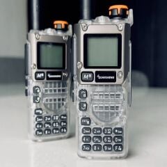 Quansheng UV-K5(8) Dual Band El Telsiz Şeffaf Kasa