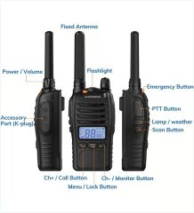 Baofeng BF-E88 PMR El Telsizi (4'lü Set)
