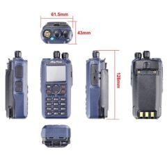 Anytone AT-D890UV Çok Protokollü Dijital ve Analog Dual Band El Telsizi (Türkçe Menü)
