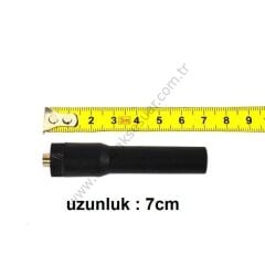 Dual Band Kısa Silikon Esnek Anten Dişi