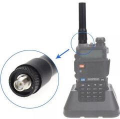 Dual Band Kısa Silikon Esnek Anten Dişi